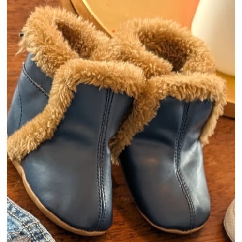 Cozy Faux-Fur Booties for Baby