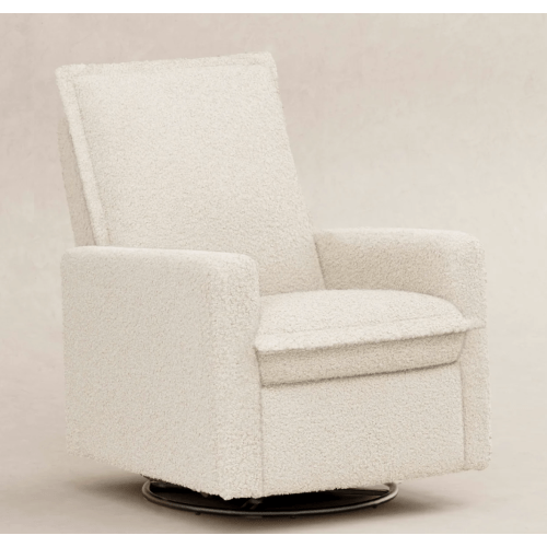 Cali Flange Recliner and Swivel Glider - Almond