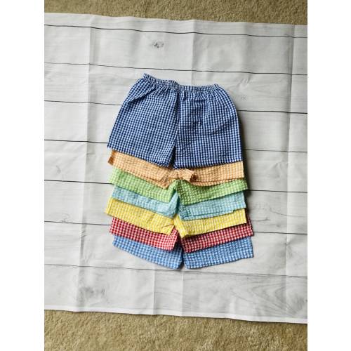 Children's Gingham shorts | Seersucker shorts | Shorts for boys | Toddler | Clothing for kids | 12M, 18M, 2T 3T, 4T, 5T, & 6T| Fast shipping