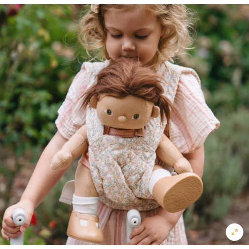 Dinkum Dolls Quilted Carrier - Garden Floral – Olli Ella USA