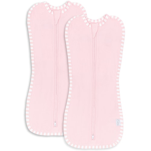 Comfy Cubs Easy Zipper Swaddle Blankets - Pink