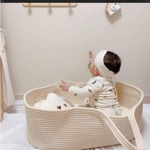Baby Diaper Basket Bag Large Divider Storage Containers - Orbisify.com