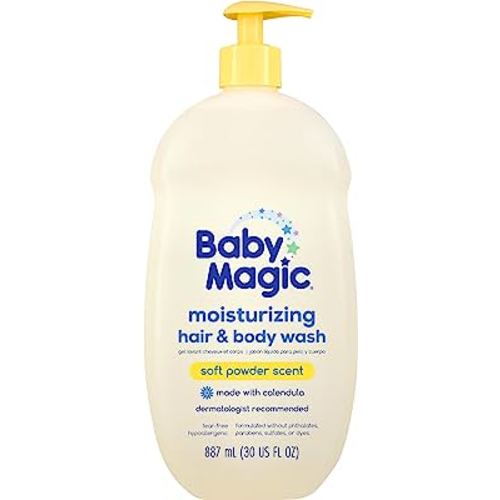 Baby Magic Moisturizing Hair & Body Wash, 30 Fl Oz