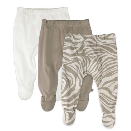 3-Pack Organic Cotton Footed Pants | Honest Baby Clothing