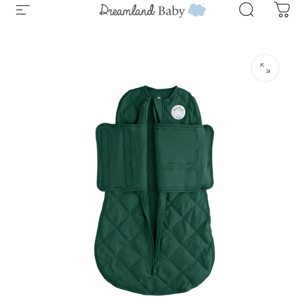 Weighted Swaddle: Dreamland Weighted Baby Swaddle | Dreamland Baby