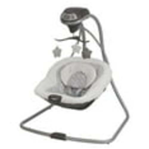 Graco Simple Sway Infant Baby Swing, 5.5 - 30 lb., Abbington