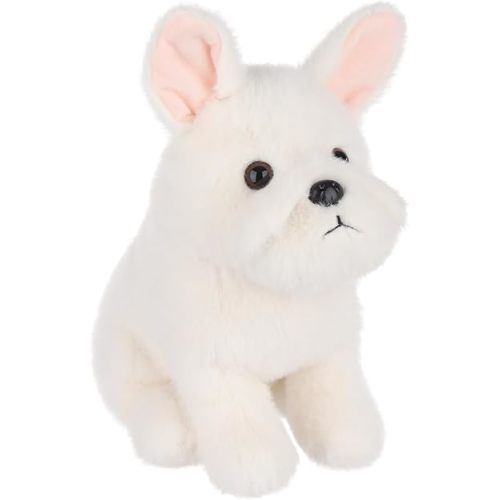 Apricot Lamb Toys Plush Cream French Bulldog Puppy Dog Stuffed Animal Soft Cuddly Perfect for Kids 9.1 Inches