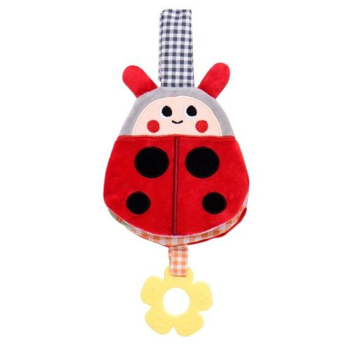 Magic Years 5" Soft Boa Ladybug Book Baby Learning Toy