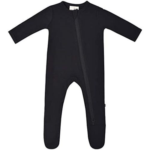 KYTE BABY Unisex Zipper Closure Footies, Rayon Made From Bamboo, 0-24 Months