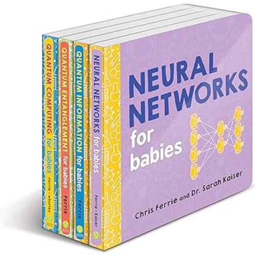 Baby University Quantum Science Board Book Set: STEM Board for Toddlers (Baby University Board Book Sets)