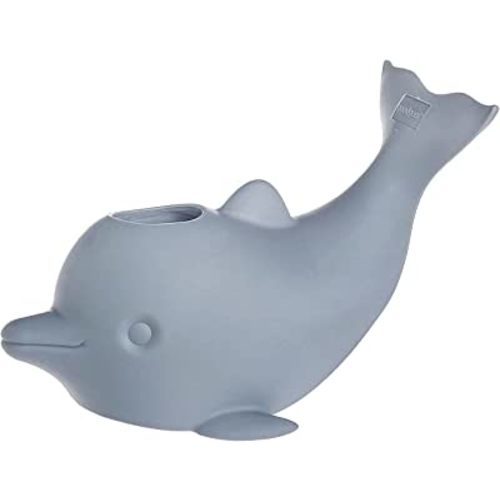 Good Gear Bathtub Faucet Cover for Kids Safety, Universal Fit Silicone Bath Spout Cover for Baby, Tub Nozzle Guard Whale/Grey