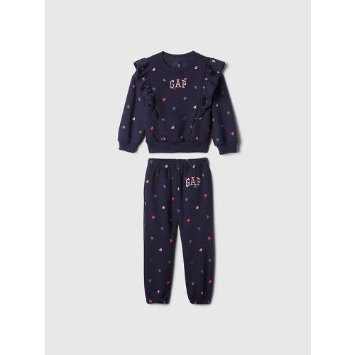 Baby & Toddler VintageSoft Ruffle Logo Sweat Set