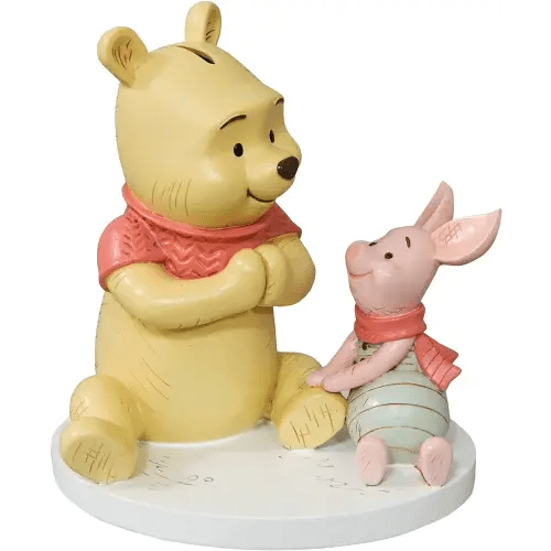 Christoper Robin Resin Money Box Winnie The Pooh & Piglet - an Amazing Gift for a Fanatic - Officially Licensed