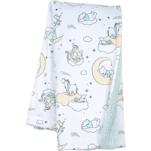 Lambs & Ivy Disney Baby Cozy Friends Winnie The Pooh Fleece Baby Blanket