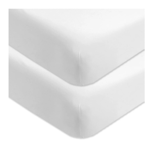2-Pack Organic Cotton Fitted Crib Sheets | Honest Baby Clothing
