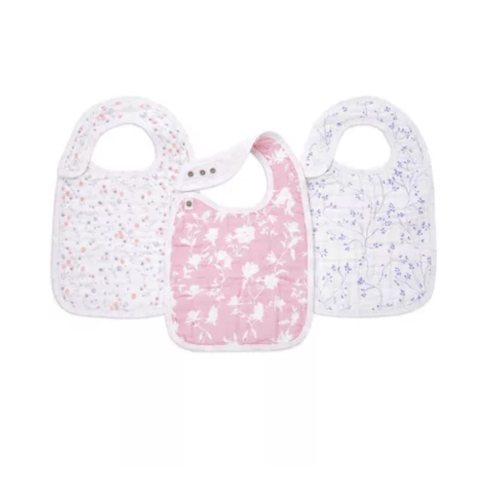 Aden and Anais 3 Pk. Classic Snap Bibs