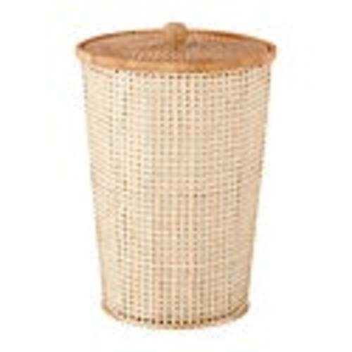 The Container Store Albany Rattan Hamper