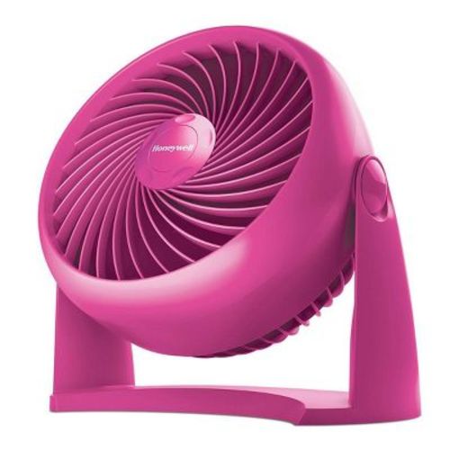 Honeywell TurboForce Table Air Circulator Fan, Pink HT900: Quiet Desk Fan, Adjustable Tilt, Portable, 3 Speeds, ETL Listed