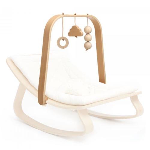Charlie Crane Levo Activity Arch with Wooden Toys - Does not include Levo Rocker