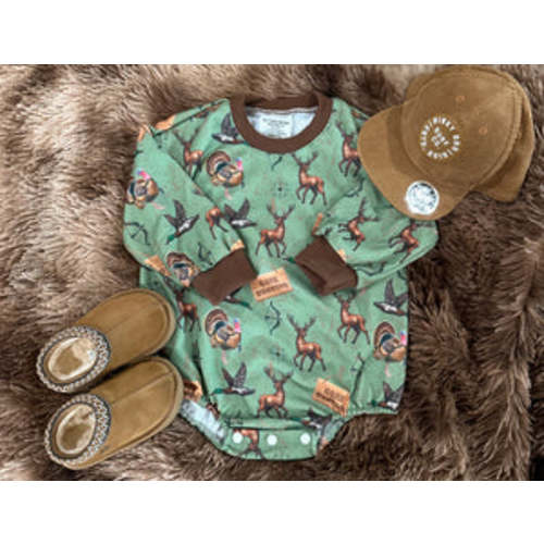 Hunting bubble romper – Bella-Breez Boutique