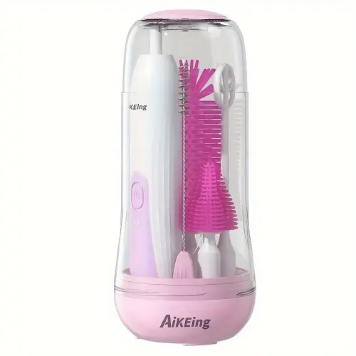 usb charging electric bottle brush set manual version set - Temu