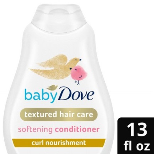 Baby Dove Curl Nourishment Textured Hair Care Softening Conditioner - 13 fl oz