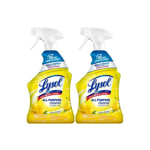 Lysol Lemon Breeze Scented All Purpose Cleaner & Disinfectant Spray - 32 fl oz