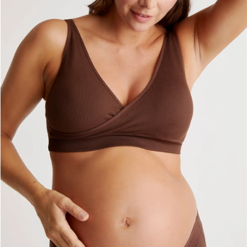Seamless Maternity & Nursing Lounge Bra (2-Pack)