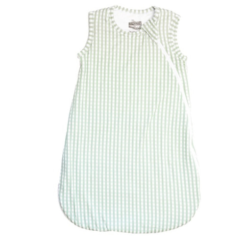 The Uptown Baby Sleep Bag - Green Gingham