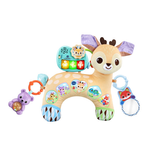 Prop & Play Tummy Time Pillow Fabric/Plastic Fabric, Plastic with Accessories, Baby and Toddler Toys