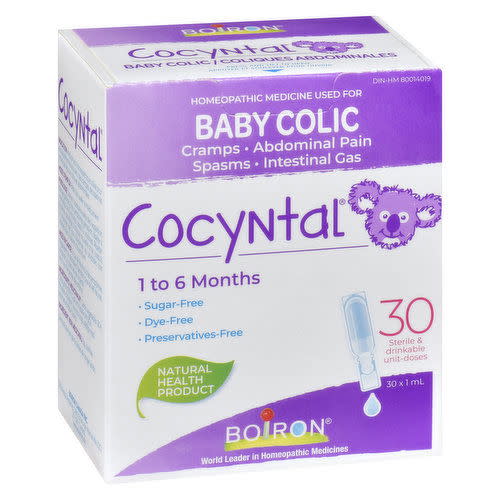 Boiron - Cocyntal Baby Colic, 1 to 6 Months - Choices Markets