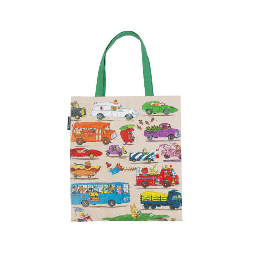 Richard Scarry - Cars and Trucks and Things That Go tote bag