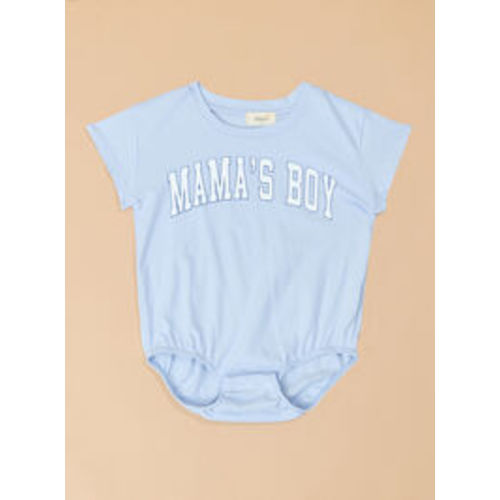 Mamas Boy Tee Bubble in Blue | Tullabee
