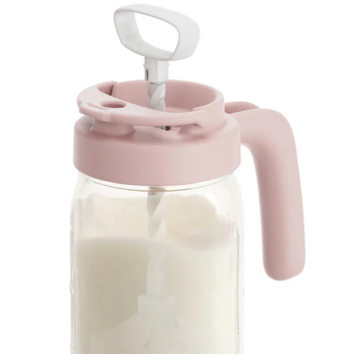 Glass Formula And Breastmilk Mixing Pitcher with Mixing Handle