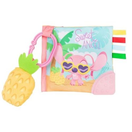 Disney Baby Stitch Sweet Angel 5.5" Inch Soft Activity Book Toy