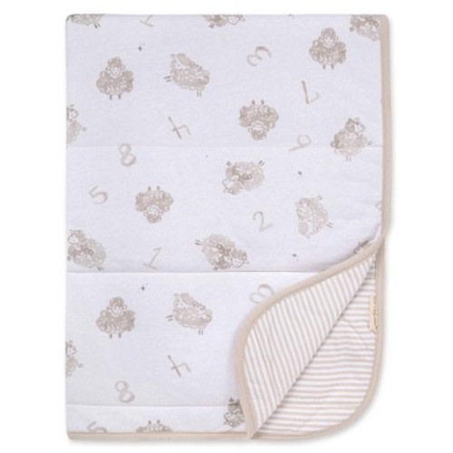 Burt's Bees Baby® Organic Jersey Reversible Blanket - Counting Sheep