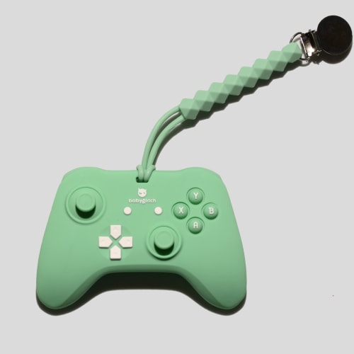 Lil Pro Controller Teether In Rosalina Green Teether – BabyGlitch