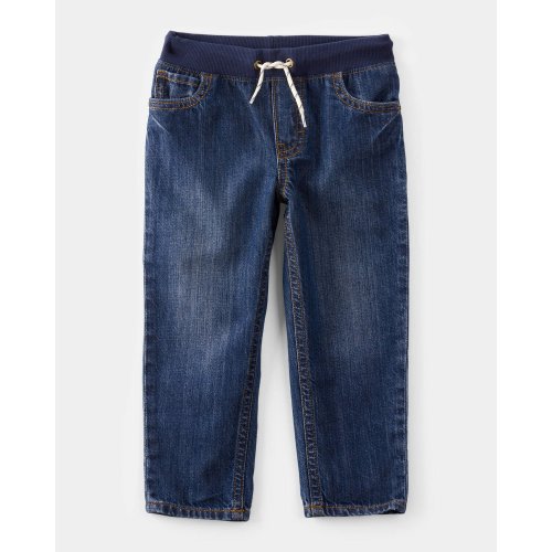 Toddler Boy Pull-On Denim Pants - Navy - Carter's | Carter's