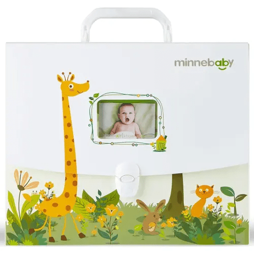 Baby Document Organizer, Baby Briefcase with 9 Folders