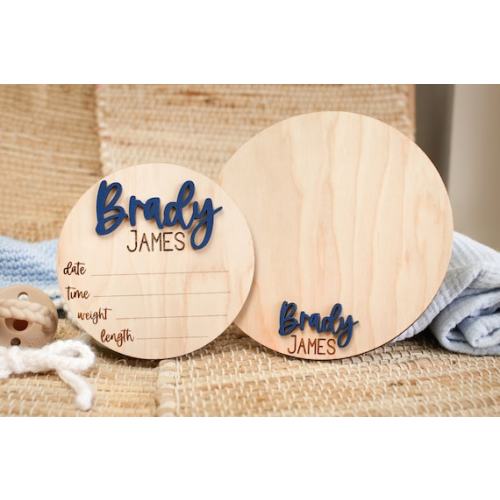 Wooden Birth Announcement Sign Baby Announcement Sign Hospital Footprint Sign Footprint Ready Baby Name Sign Birth Announcement Stat Sign - Etsy