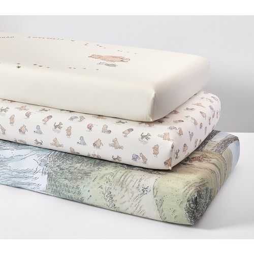 Disney's Winnie the Pooh Organic Crib Sheet Bundle - Set of 3
