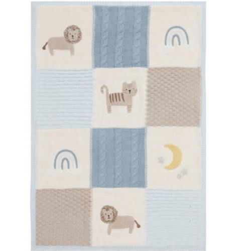 Heirloom Lion Baby Blanket