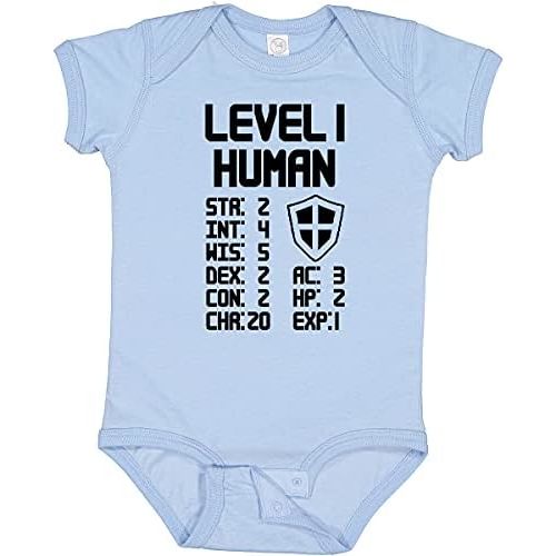 inktastic Level 1 Human Baby Bodysuit