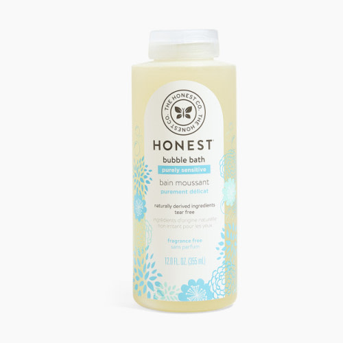 The Honest Company Bubble Bath - Sensitive (Fragrance Free), 12 Fl Oz