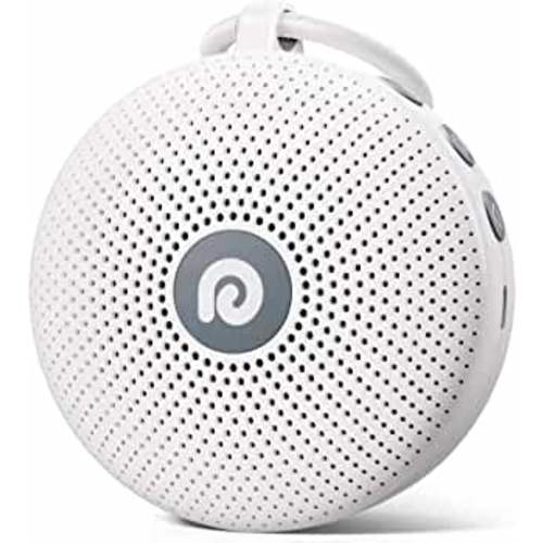 Dreamegg White Noise Machine - Portable Sound Machine for Baby Adult, Features Powerful Battery, 21 Soothing Sound, Noise Canceling for Office & Sleeping, Sound Therapy for Home, Travel, Registry Gift