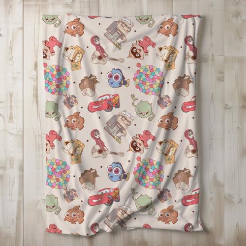 Disney Sherpa Blanket, Toddler Blanket, Customizable Baby Blanket, Disney Home Decor, Disney Blanket for Kids, Baby Shower Gift