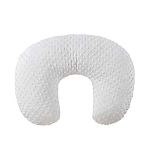Amazon.com: Nursing Pillow Cover Breastfeeding Pillow Cases Minky Dot Slipcover (White) : Baby