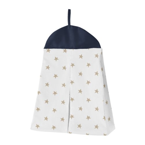 Sweet Jojo Designs Celestial Navy Blue Gold 6p Crib Bedding+ BreathableBaby Breathable Mesh Liner by Sweet Jojo Designs | Wayfair