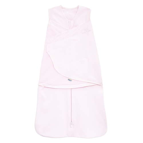Halo® Sleepsack® Swaddle, 100% Cotton, Soft Pink, Small, Girls, 3-6 Months