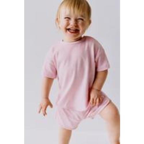 PLAIN T-SHIRT AND BERMUDA SHORTS SET - Pink | ZARA United States